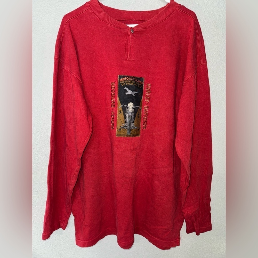 90s Harley Davidson Greatest Sport Of Them All! Men’s Res
large long sleeve